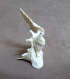 Native Zuni Antler Mini Eagle Duo Fetish Carving by Ruben Najera C4739