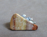 Zuni Mini Antler Cat Playing w a Ball Fetish Carving by Ruben Najera C4826