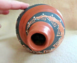 Native American Hand Made Jemez Pottery Vase by Felicia Fragua  P0263