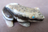 Zuni Onyx Museum Quality Large Frog Fetish by Lance Cheama - C0255