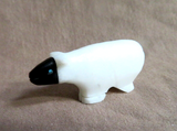 Native Zuni Marble Sheep Fetish Carving by Tim Lementino C4165