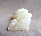 Native Zuni Onyx Eagle w Chick on Rock Fetish by Derrick Kaamasee C4470
