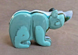 Native Zuni Surfite Standing Bear Fetish by Brian Yatsattie  C3606