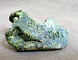 Native Zuni Serpentine Lizard Fetish carving by Georgette Booqua C3780