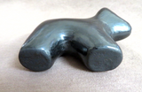 Native American Hand Coiled Santa Clara Pottery Bear by Birdell Bourdon PO248