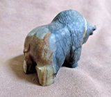 Native Zuni Amazing  Picasso Marble Buffalo Fetish by Farlan and P Quam - C3025