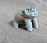 Native American Zuni Antler Adorable Mini Pig Fetish by Ruben Najera C3590