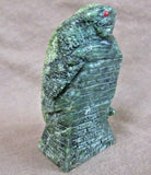 Zuni Museum Quality Serpentine Iguana on Rock Fetish by Carver Colin Weeka C2773
