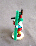 Native Navajo Miniature Cottonwood Morning  Singer Kachina by  M H  K073