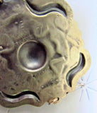 Native Navajo Hand Stamped Sterling Hook Earrings by Harold Joe  - signed JE0242