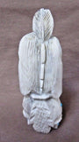 Native Zuni Antler Long Hair Kachina Fetish by Marlon Lowsayatee - C1427