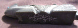 Zuni Banded Serpentie Mt. Lion Fetish w/ Etched Designs by Adrian Cachini C0745