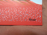 Zuni Acrylic on Canvas Board Painting -  Zuni Mountain by H Patrick Sanchez HP54