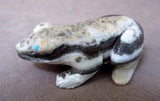 Zuni Onyx Museum Quality Large Frog Fetish by Lance Cheama - C0255