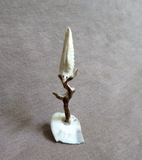 Amazing Native Zuni Antler Mini Hummingbird Fetish Carving by Ruben Najera C4348