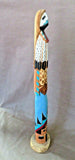 Older 1997 Native Navajo Large Cottonwood Feather Man Kachina by Roger Pino K042