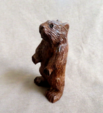 Great Zuni Like Ironwood Groundhog Carving /Fetish by Yaqui native artist C4324