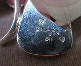 Native Navajo Modern Charoite & Sterling Pendant by Gary G Sanchez JP0044
