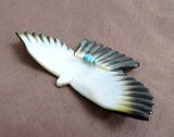 Zuni Large Mother of Pearl Peace Dove Fetish Carving by LaVies Natewa C4463 Two Ponies Trading