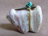Native Zuni RARE Pink Opalite Bobcat Fetish by Leland Boone & Daphne Quam C2965
