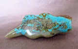 Native Zuni #8 Turquoise Otter with Fish Fetish by Leland & Daphne Boone C1988
