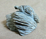Native Zuni  Jasper Beaver on dam Fetish Carving by Scott Garnaat C3753