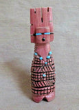 Native Zuni Wood Tableta Maiden Carving Fetish  By Carl Etsate C3615