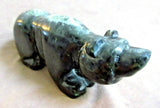 Native Zuni Soothing Green Soap Stone XL Bear Fetish by Brian Yatsattie  C3288