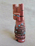 Native Zuni Wood Tableta Maiden Carving Fetish  By Carl Etsate C3611