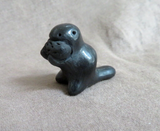 Native Santa Clara Pottery Mini Beaver Figure by Paul & Dorothy Gutierrez P297