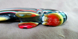 Native Zuni Rainbow Surfite Large Fish Fetish Carving by Brian Yatsattie  C4004