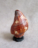 Native Zuni Mini Shell Corn Maiden Fetish Carving by Stuart Quandelacy (D) C4474