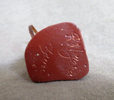 Native Zuni Antler Mini Mouse w Cheese Fetish Carving by Ruben Najera C4559