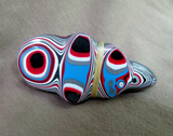 Native Zuni Fordite  Beaver w/ Bundle Fetish by Leland Boone & Daphne Quam C4006