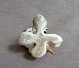 Native Zuni Antler Butterfly Fetish Carving by Ruben Najera C4319