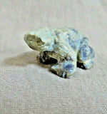 Native Zuni Picasso Marble Mini Frog Fetish by Scott Garnaat C3846