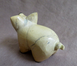 Native Zuni Zuni Rock Pig fetish Carving by Enrike Leekya C4469