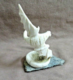Zuni AMAZING Museum Quality Antler Flying Dragon Fetish by Scott Garnaat C3778