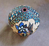 Native Jemez Hand Coiled Pottery Mini Hummingbird Vase by Jane Fragua PO221