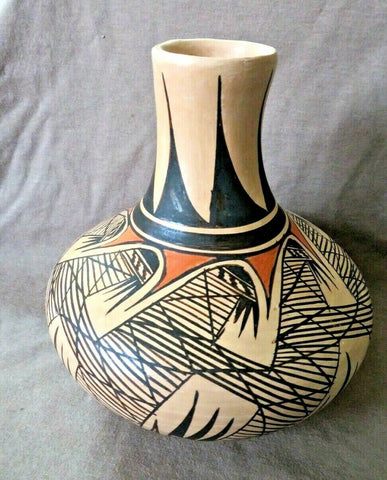 Native Hopi Handmade Stunning Migration  Pot by Adelle Lalo Nampeyo  P0261