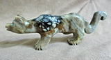 Native Zuni Picasso Marble Mountain Lion Carving Fetish by Kevin Quam C3434