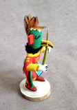 Native Navajo Miniature Cottonwood Parrot Kachina by  M H  K077