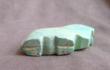 Zuni Green Variscite Horse Fetish Carving by Clayton & Abby Panteah C4343