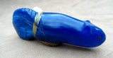 Zuni RARE Bowlerite Blue Mt. Lion Fetish by Leland Boone & Daphne Quam C3496
