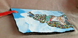 Native Zuni Original Rock Painting - Fire God Kachina by Shane Loretto` HP0084