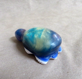 Zuni Bowlerite Turtle Fetish by Leland Boone & Daphne Quam C4204