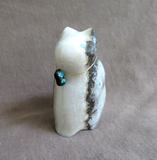 Zuni Onyx Fat Cat Fetish by Leland Boone & Daphne Quam C4279