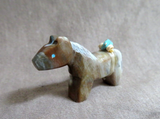 Native Zuni Picasso Marble Mini Horse Carving Fetish by  LaVies Natewa C4536
