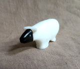 Native Zuni Marble Sheep Fetish Carving by Tim Lementino C4165