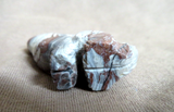 Native Zuni Jasper Miniature Rabbit Fetish carving by Brian Yunie - C4646